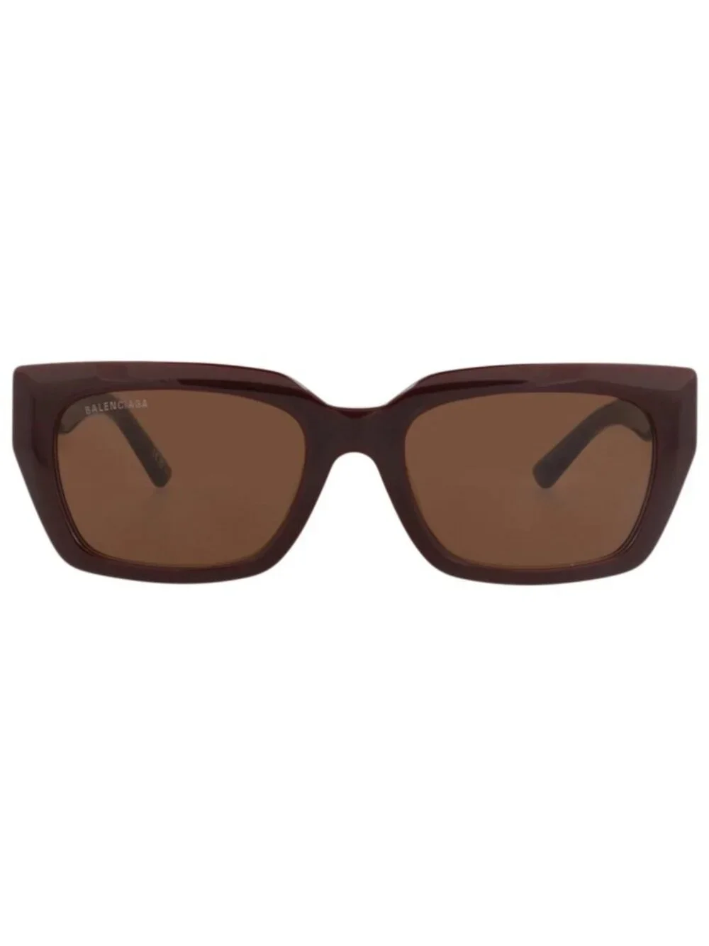 New Balenciaga Women's Sunglasses Square Rectangle Recycled Acetate Frame Unisex